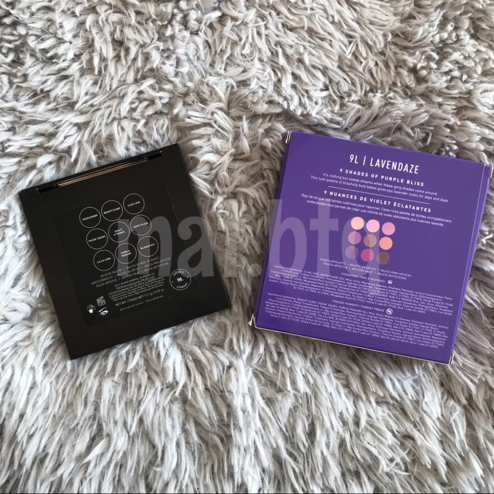 Morphe 9L Lavendaze Artistry Eyeshadow Palette - Picture 4 of 6